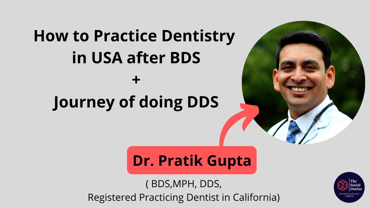 How to become a Dentist in USA after BDS | DDS Journey from the start - visa formalities, fees, nbde
