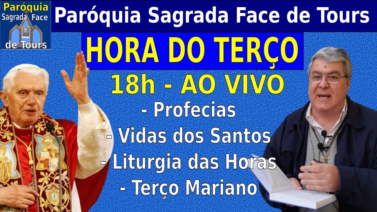 HORA DO TERÇO- LITURGIA DAS HORAS  - VÉSPERAS