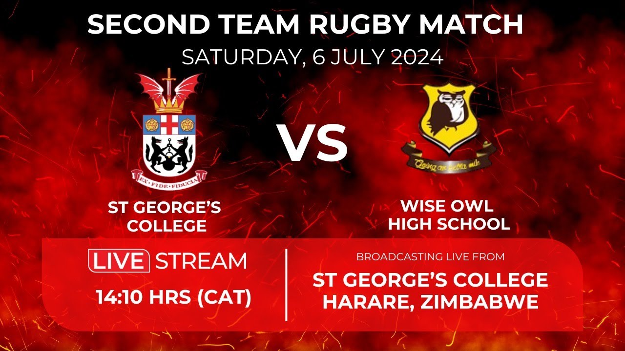 St George's College Vs Wise Owl Second Team Rugby Match