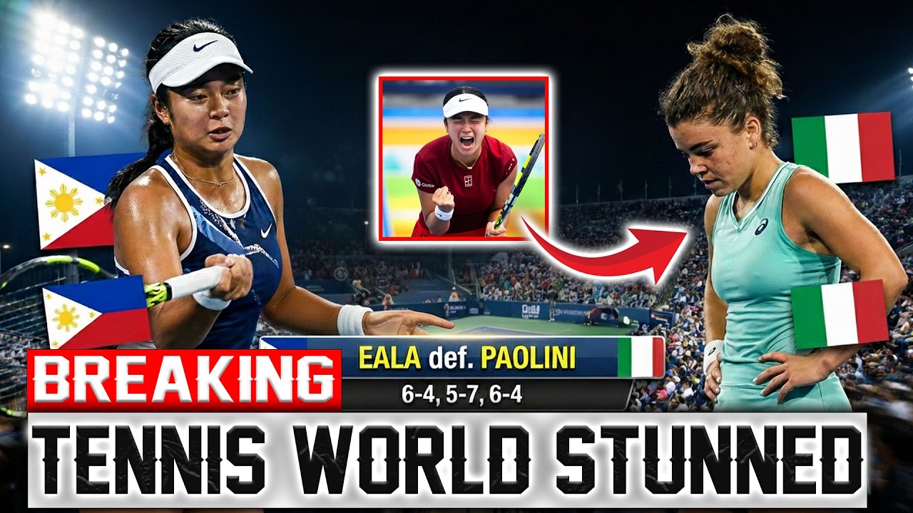 UNBELIEVABLE! Eala Leaves Jasmine Paolini Speechless in Epic Showdown! 🌟