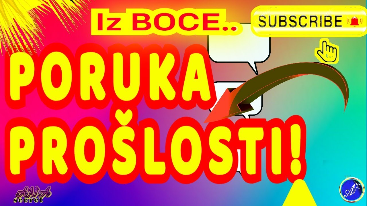 PORUKA  PROŠLOSTI ! Pronašla te! 
