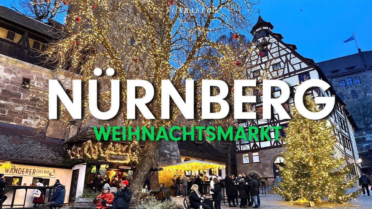 🇩🇪 독일 뉘른베르크 여행 | 크리스마스 마켓 🎄 겨울 감성 제대로 담았다 | 중세 도시에서 즐기는 로맨틱 유럽 겨울 브이로그