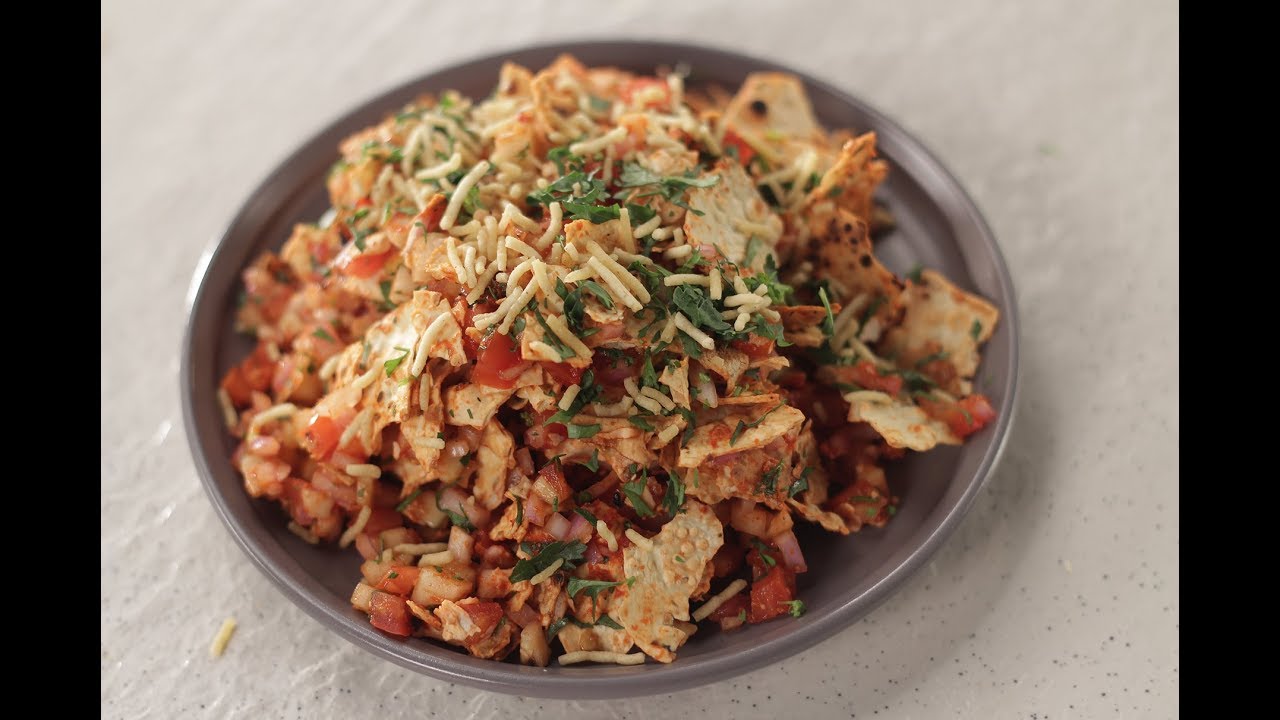 Papad Chaat | Sanjeev Kapoor Khazana