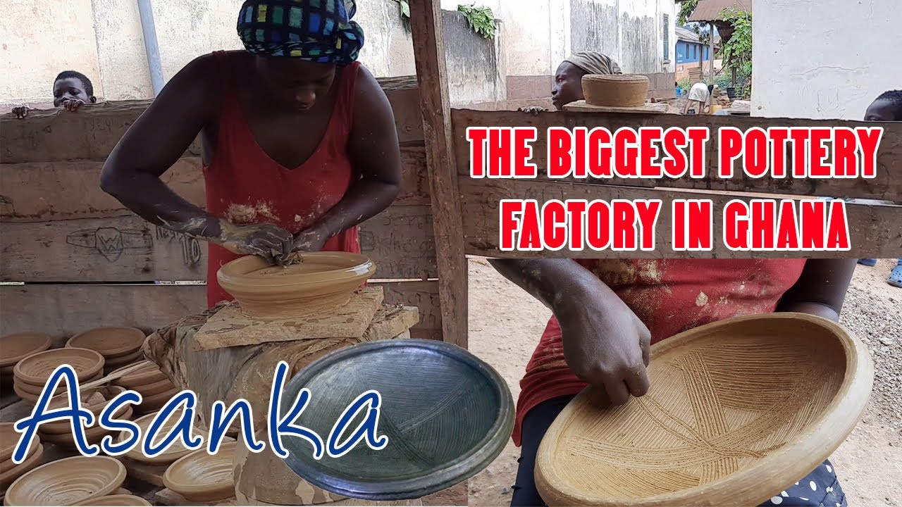 Making Local Clay Pot in Rural Ghana | Earthenware | Ayowa | Asanka | Ghana Food | Local