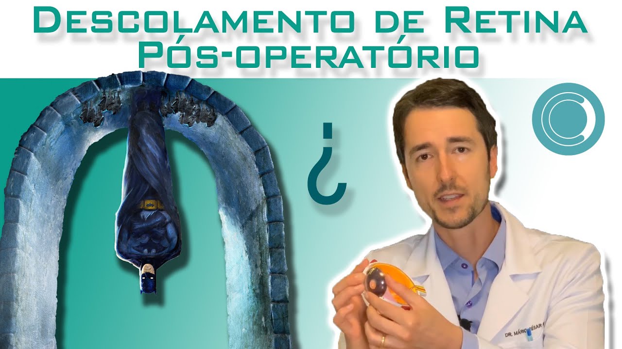 Pós-operatório da cirurgia de descolamento de retina - vitrectomia, laser, gás
