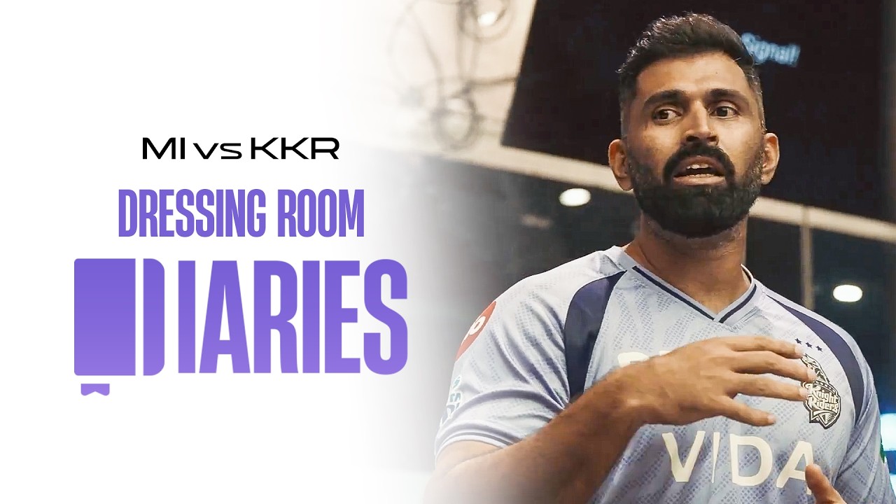 Дневники из раздевалки: версия MIvKKR | Knights TV | KKR 2026