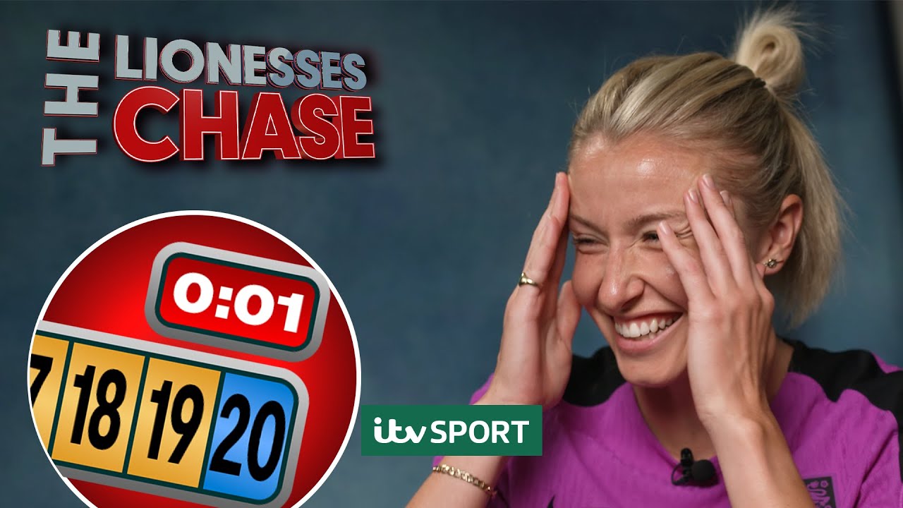 You HAVE to see Leah Williamson take on 'The Lionesses Chase' 😆🏴󠁧󠁢󠁥󠁮󠁧󠁿 | EP01 | ITV Sport