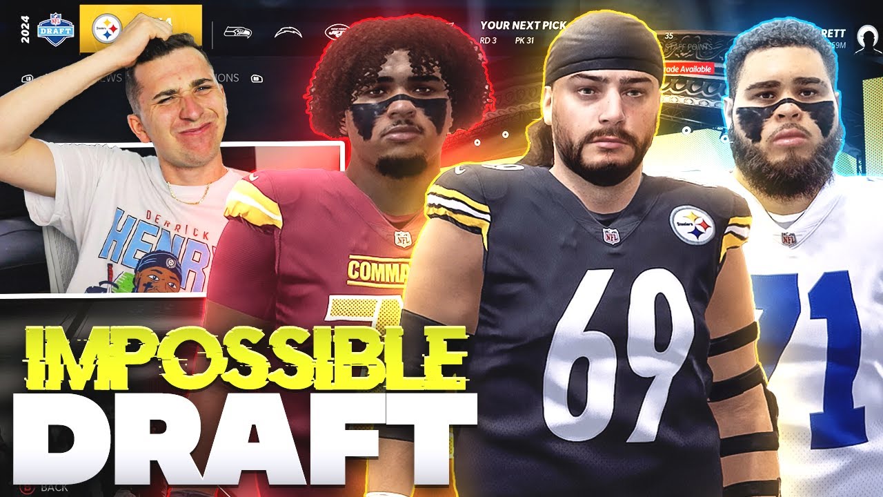THE MOST IMPOSSIBLE FANTASY DRAFT CHALLENGE EVER, O-LINE ONLY!