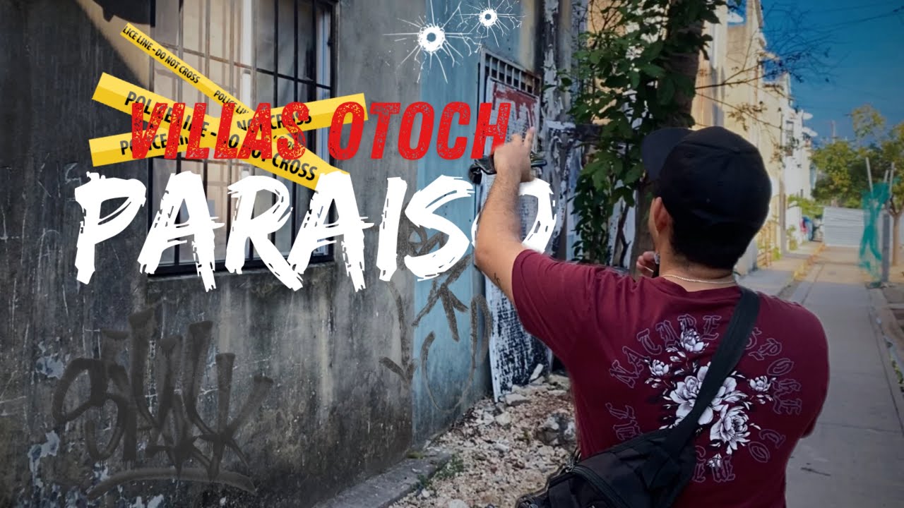 Entramos a VILLAS OTOCH PARAÍSO CANCUN 2025 el barrio más PELIGROSO ‼️