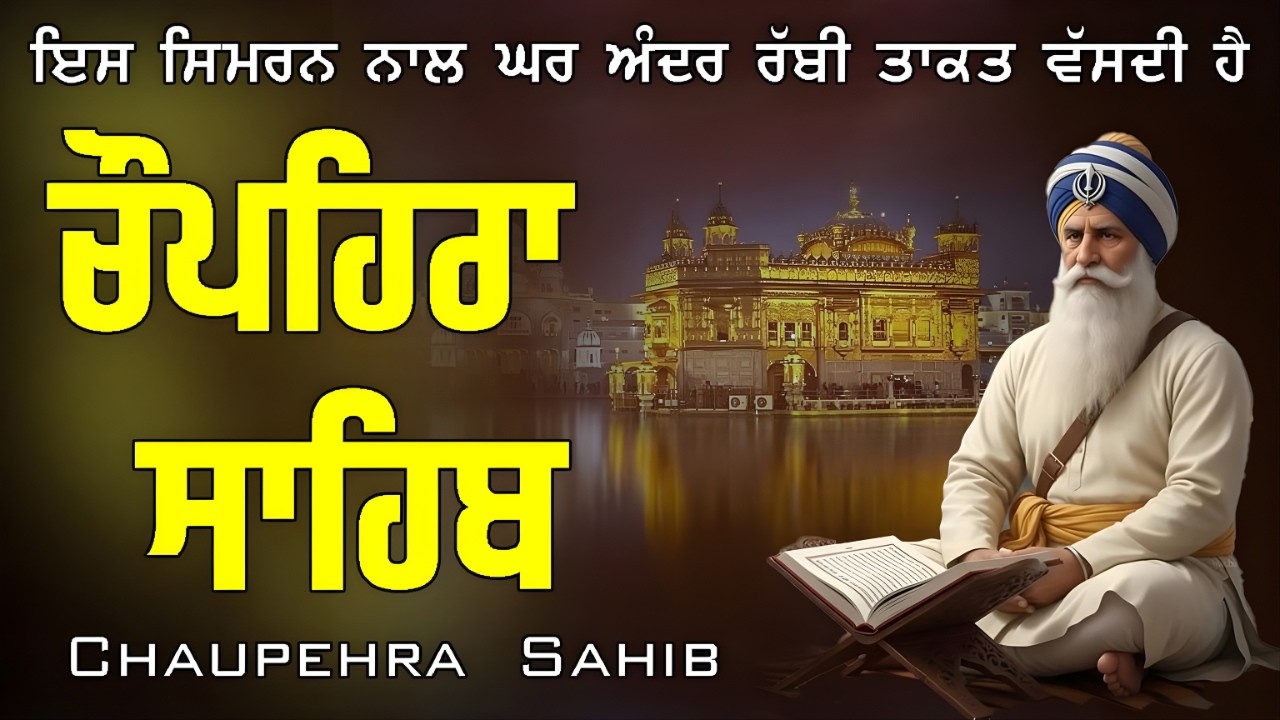 Chaupehra Sahib Jaap/ ਚੌਪਹਿਰਾ ਸਾਹਿਬ / Dhan Dhan Baba Singh Ji / Full Path