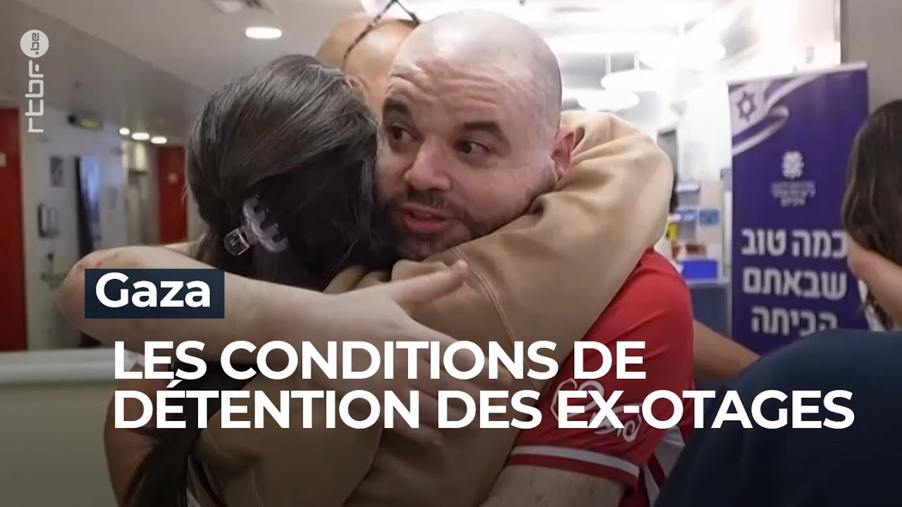 Gaza : les conditions de d&eacute;tention des ex-otages isra&eacute;liens - RTBF Info