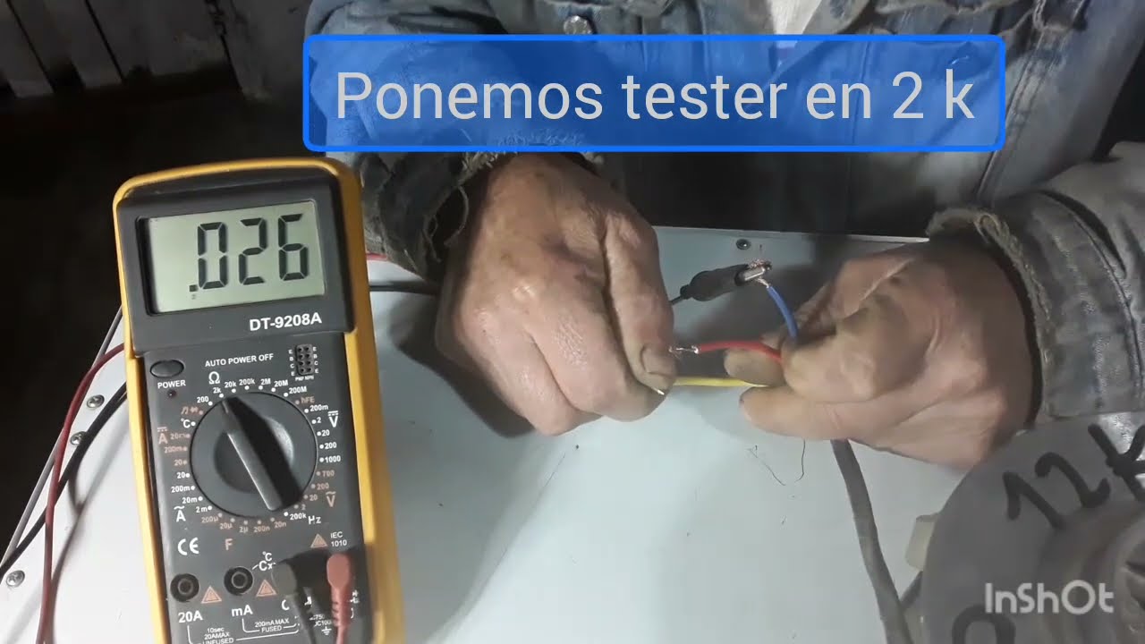 MOTOR 3 CABLES.!!como probar