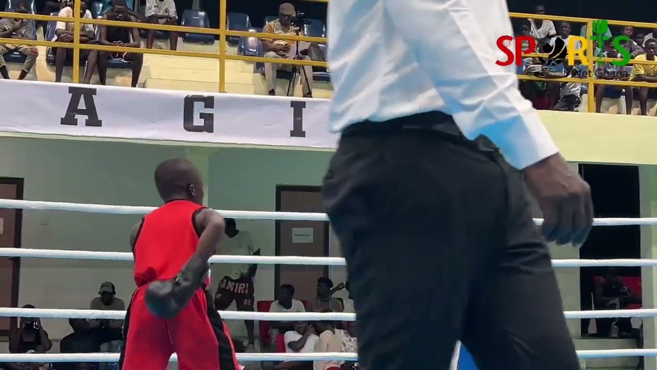 Juvenile boxing Match at the Bukom Boxing Arena #boxing #boxup #bukomboxing
