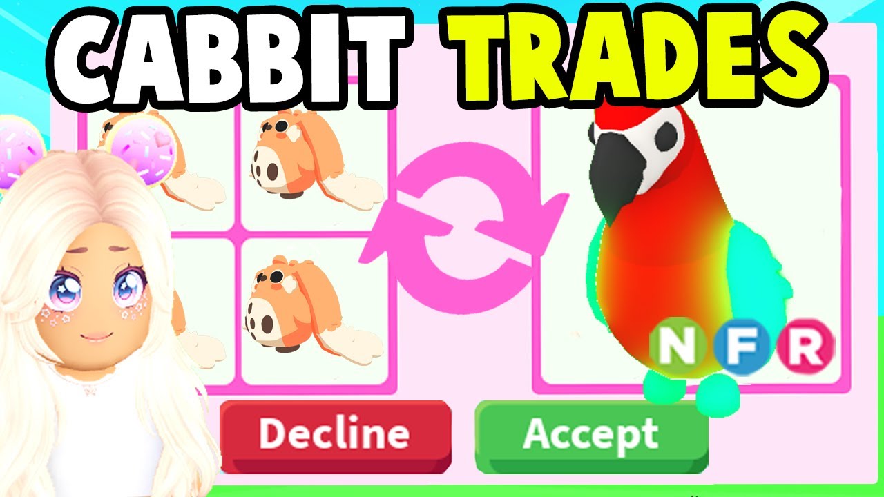 Торговля КАББИТАМИ в Adopt Me!