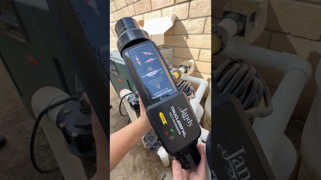 Jandy TruClear XL Salzwasseranlage installieren | Pool-Ausstattung modernisieren #poolservice #po...