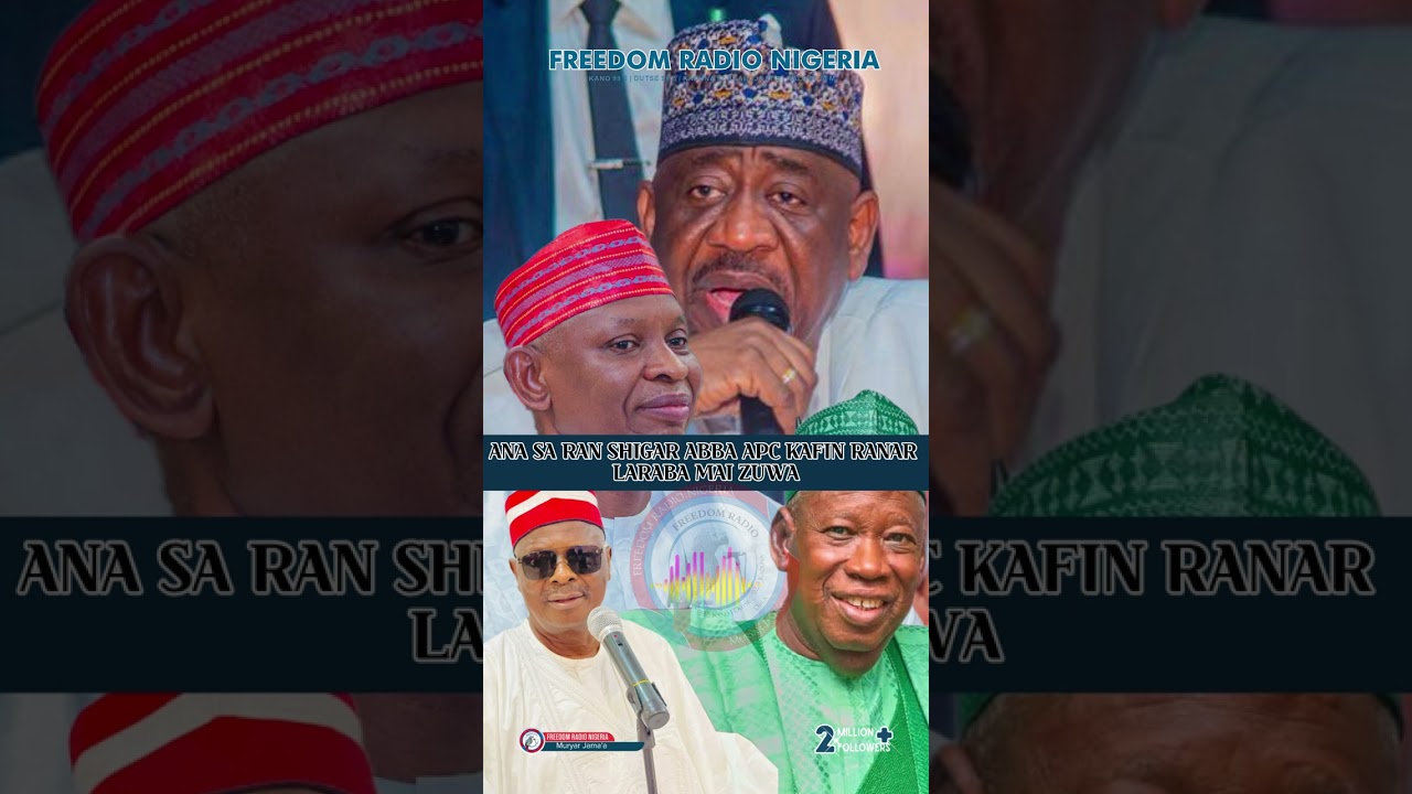 Shugaban Jam'iyyar APCn Kano Abdullahi Abbas ya yi karin bayani kan shirin yi wa Gwamna Abba rijista