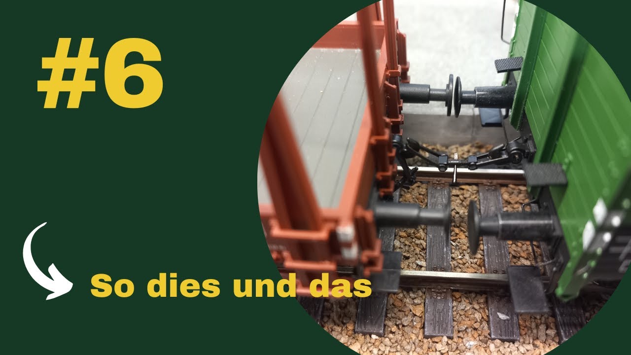 Lenz Schraubenkupplung / Brawa / Spur 0 / Modelleisenbahn
