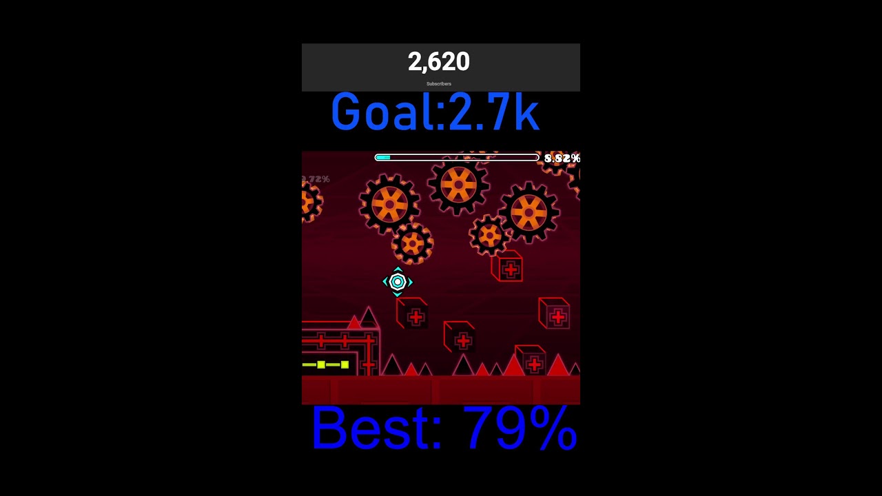 Beating Nine Circles!  (Geomentry Dash)