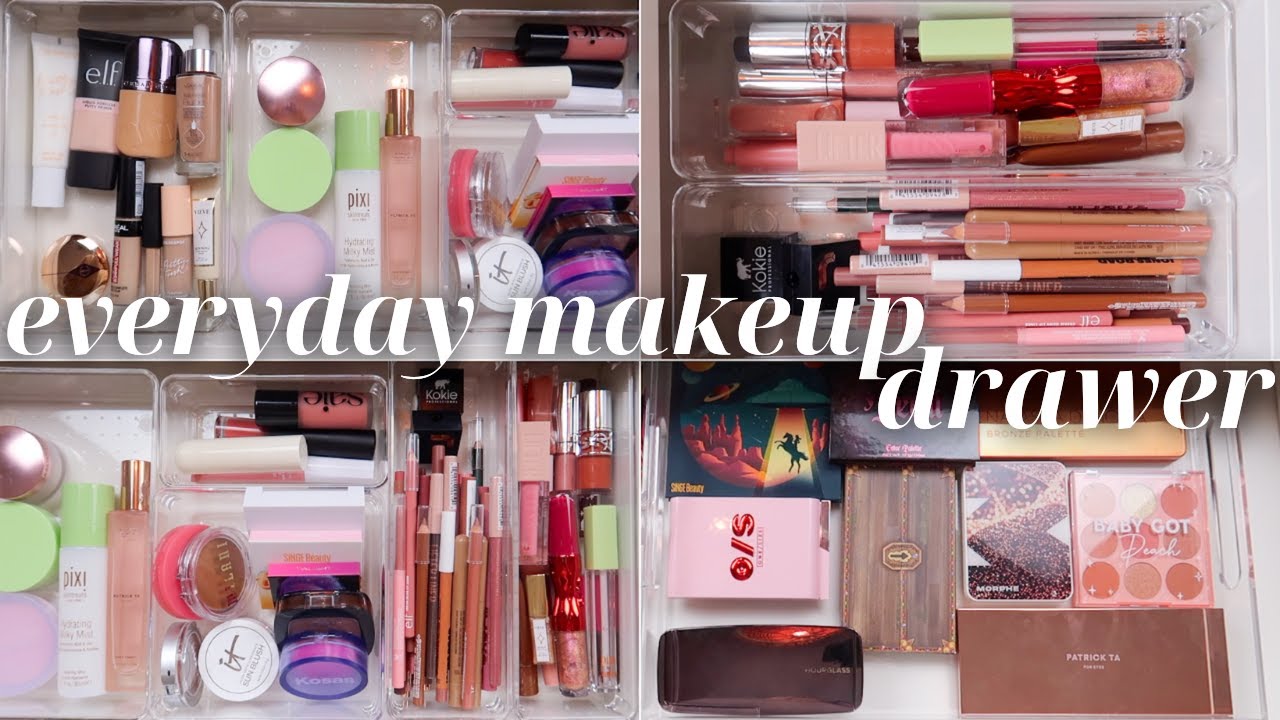 my everyday makeup drawer makeover! - *shop my stash* ✨ July 2025