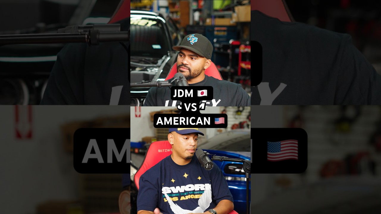 JDM vs American Muscle Cars 😳 #shorts