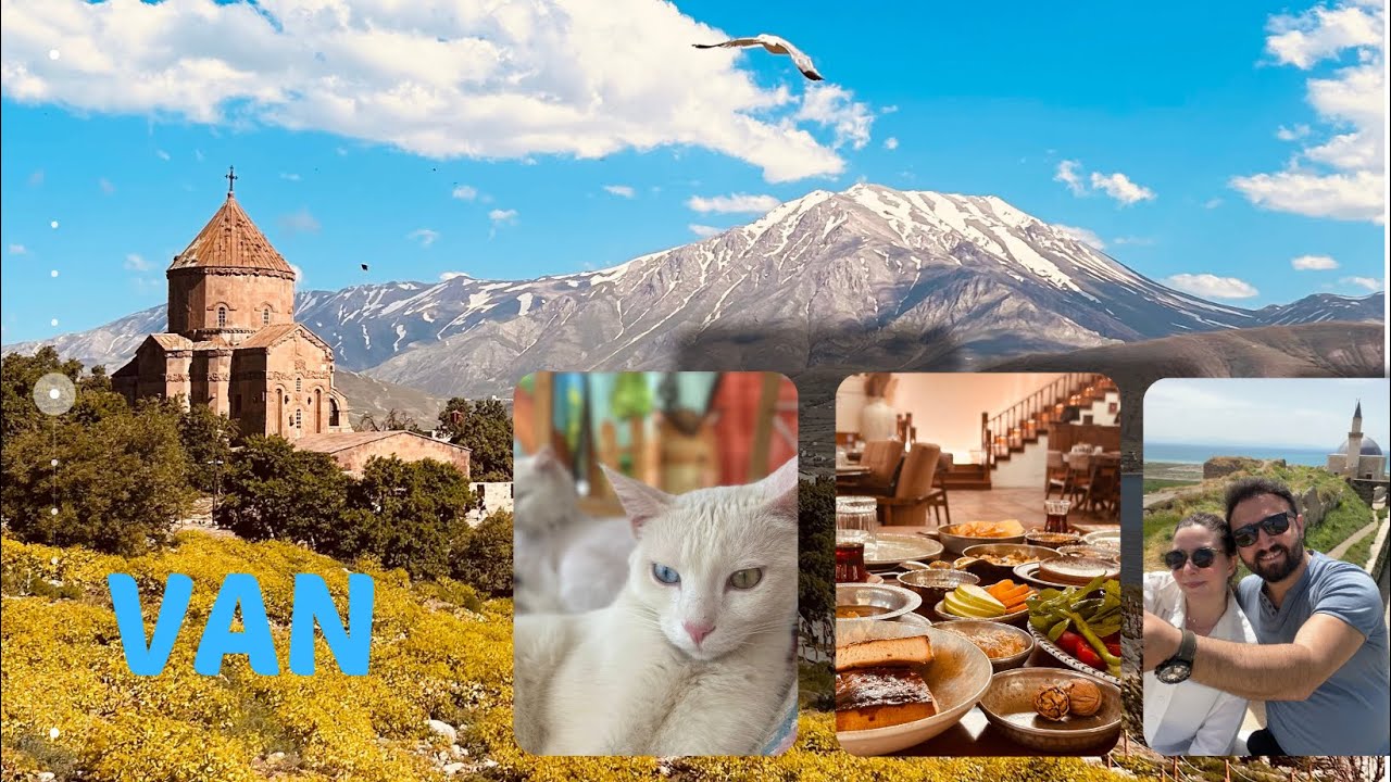 VAN’DA ARABASIZ NERELERİ GEZDİK?⛴️ Meşhur Van Kahvaltısı / Akdamar Adası / Müze / Kedi Evi / Keledoş