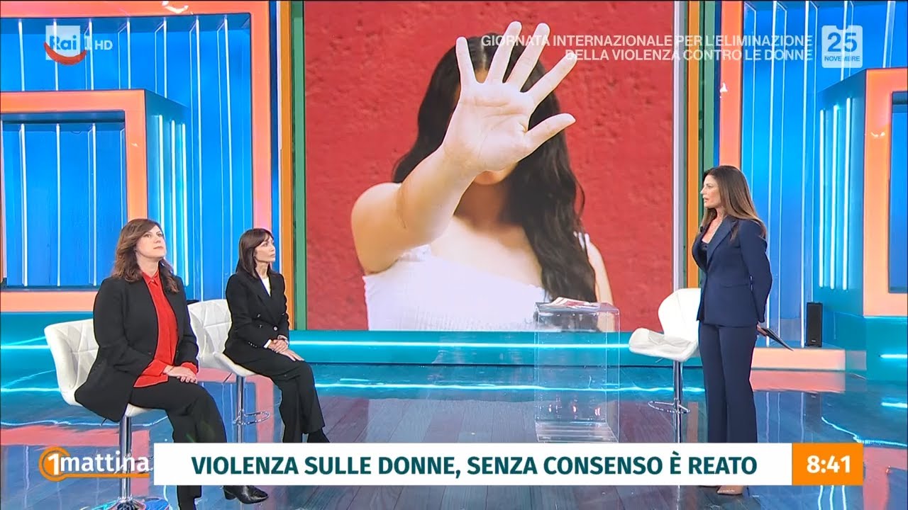 Giornata internazionale per l'eliminazione della violenza contro le donne - Unomattina 25/11/2025