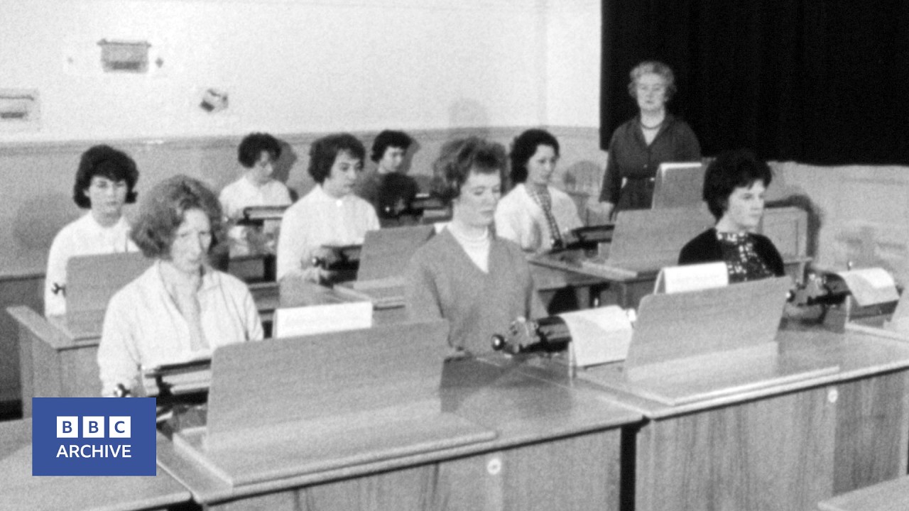 1962: Starting a Job as a Secretary | Going to Work | World of Work | BBC Archive