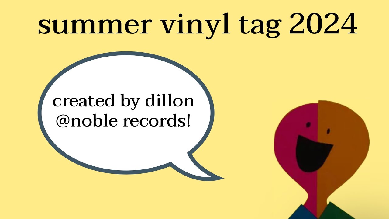 Summer Vinyl Tag 2024