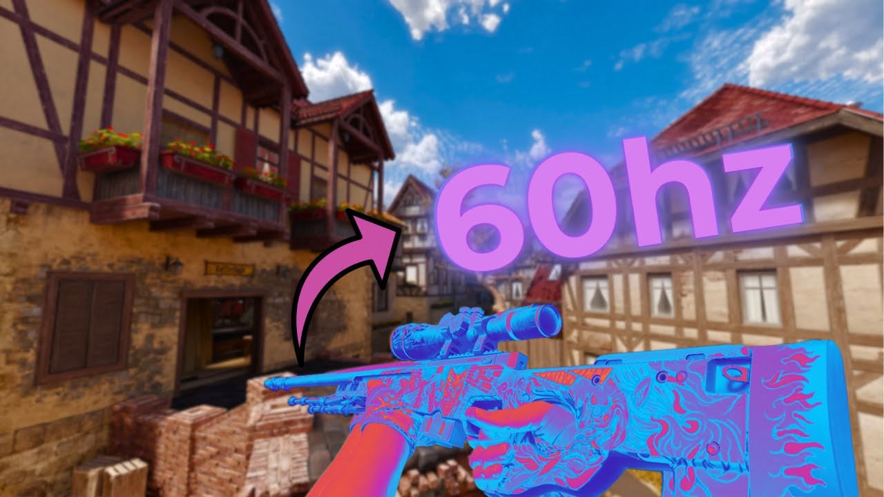 This Is What Playing CS2 on 60Hz Looks Like...