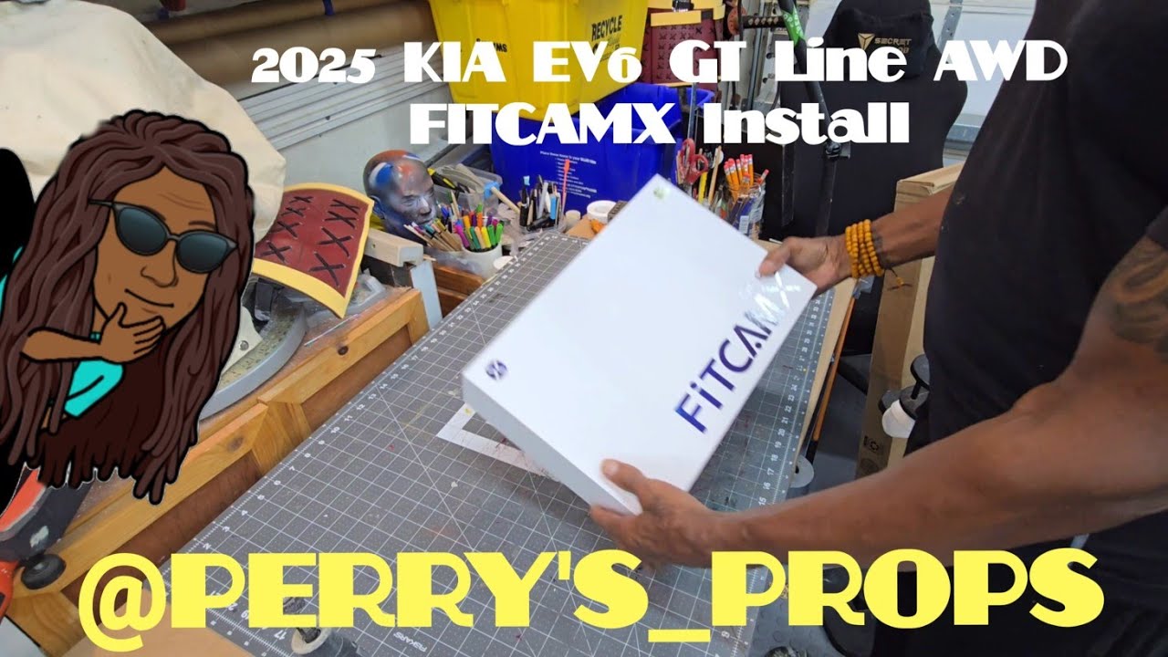 Fitcamx Install on 2025 Kia EV6 GT Line AWD