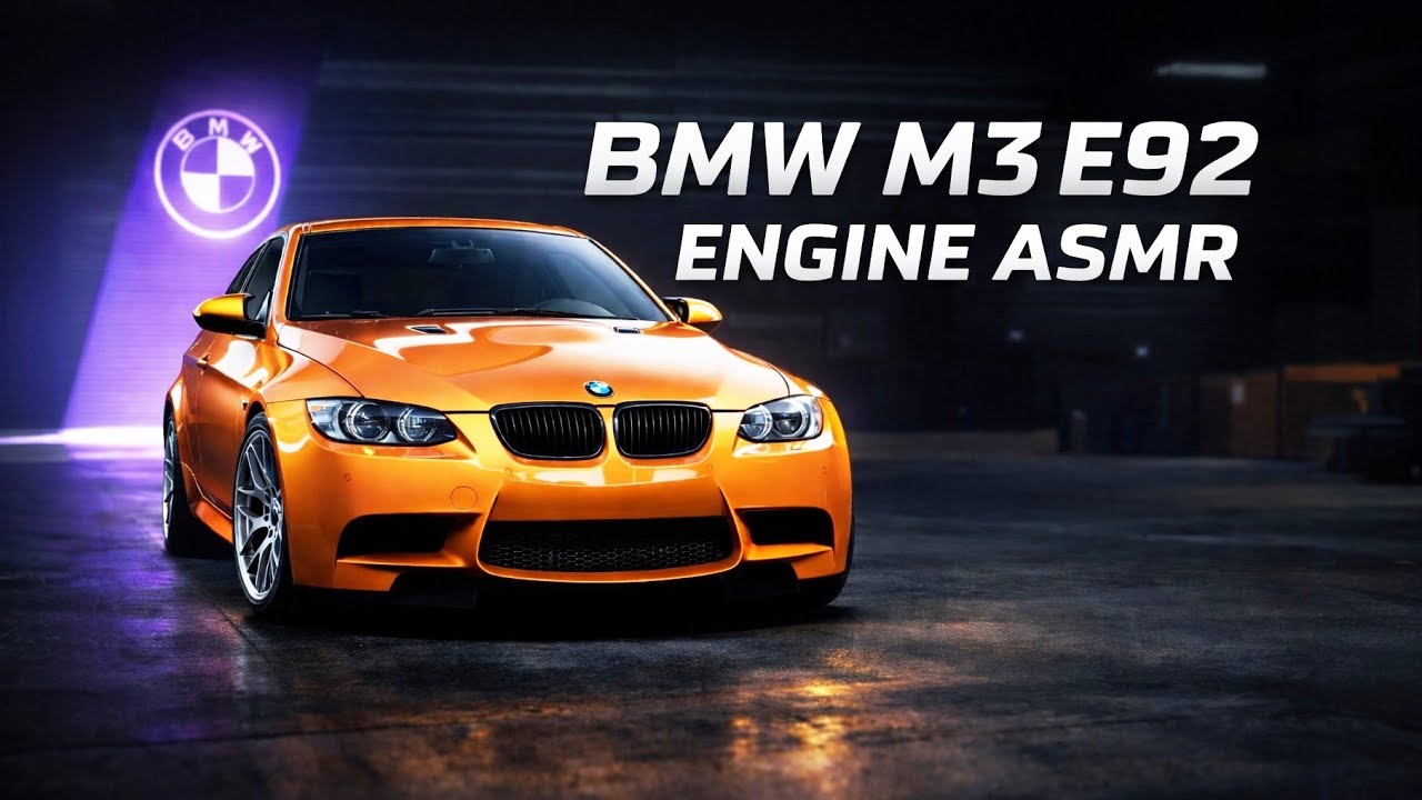 BMW M3 Coupé E92 – Engine Sound ASMR | 10 Minutes | NFS CAR SOUND ARCHIVE