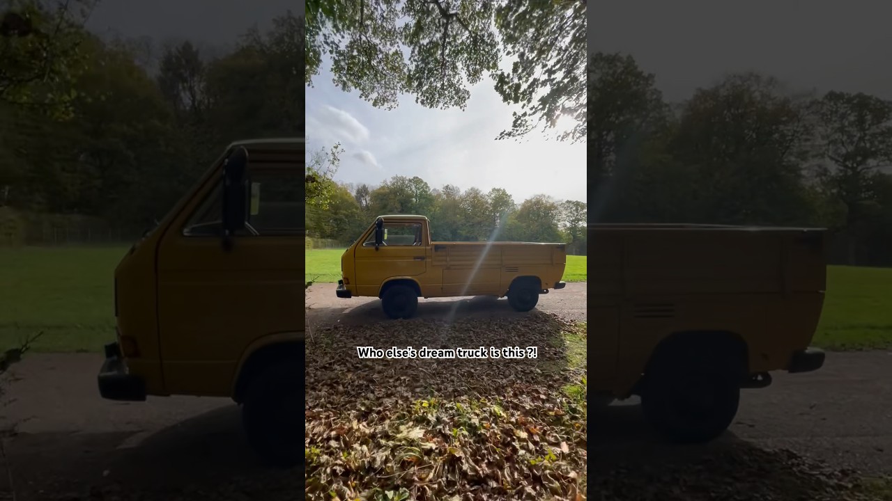 Dream 80&rsquo;s truck 🤩 1989 VW T25 🍌