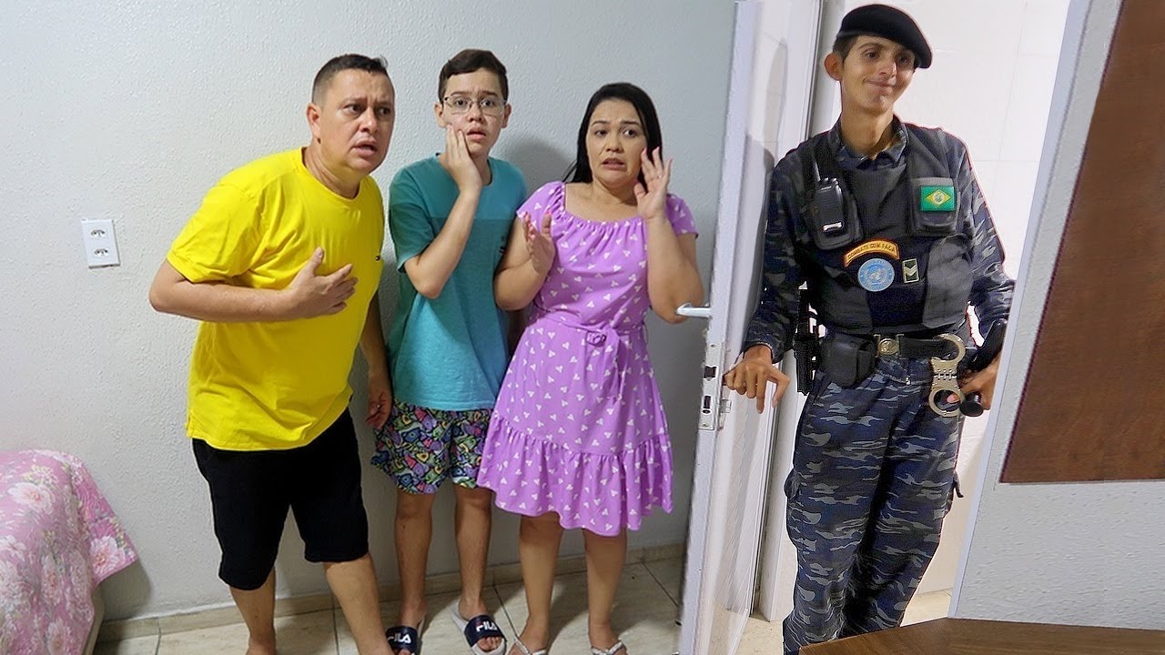 O FALSO SEGURANÇA VOLTOU NA MINHA CASA 😱😱😱