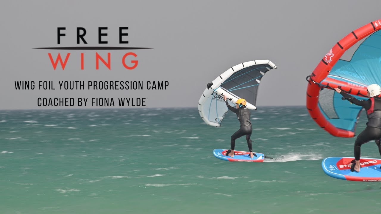 FreeWing Wing Foil Youth Progression Camp Coached by Fiona Wylde