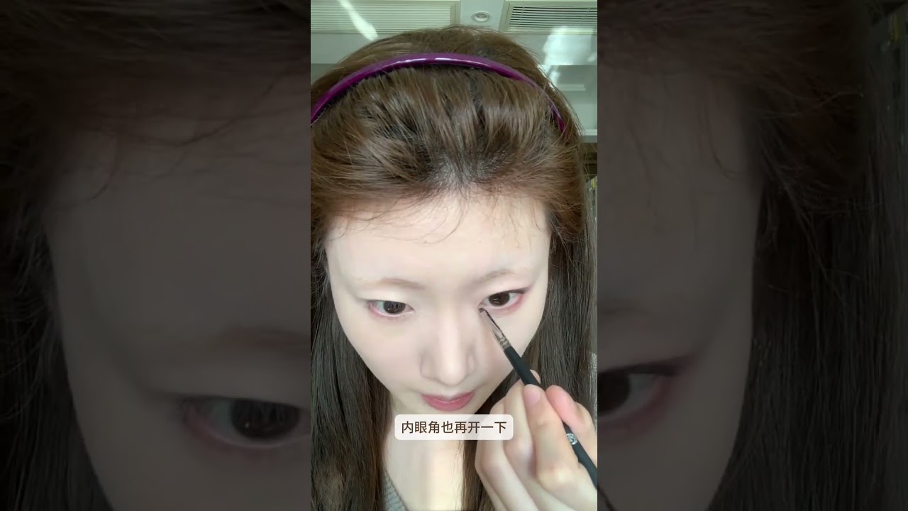 No eyelashes Refreshing woody makeup#Creator Support Program#Square face makeup#Light