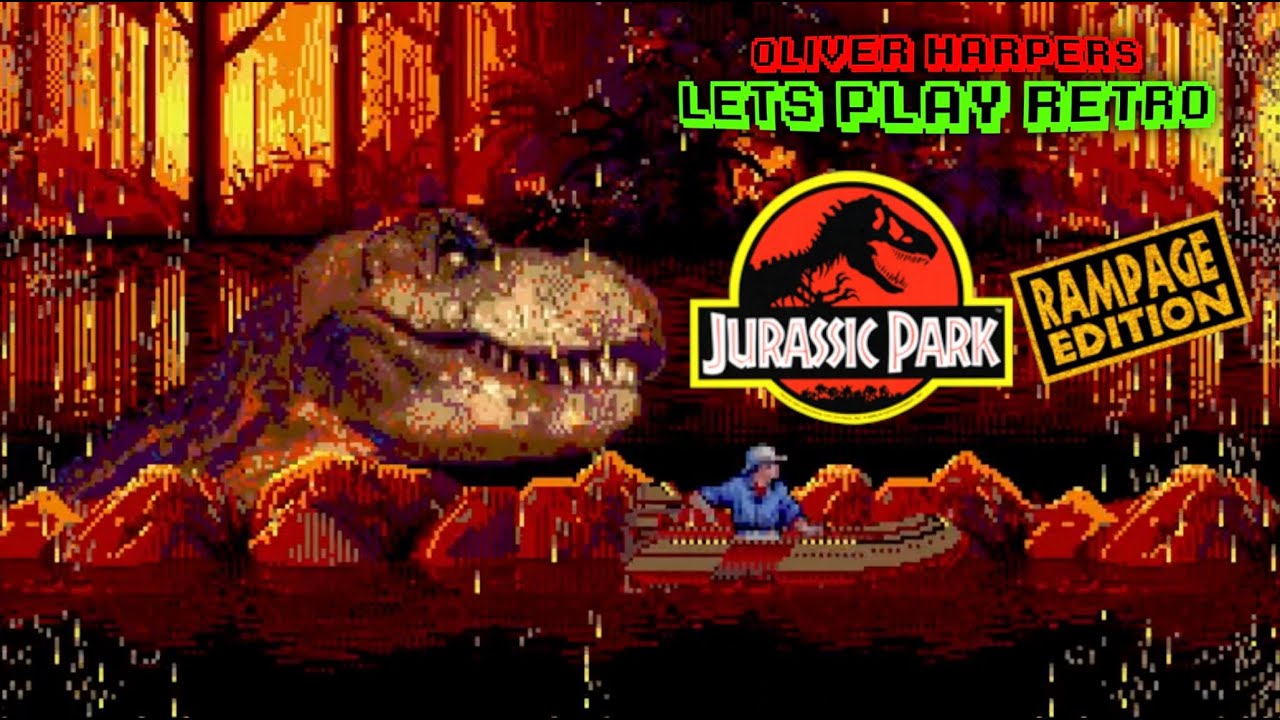 Jurrassic Park: Rampage Edition (MD/Genesis) Let's Play Retro