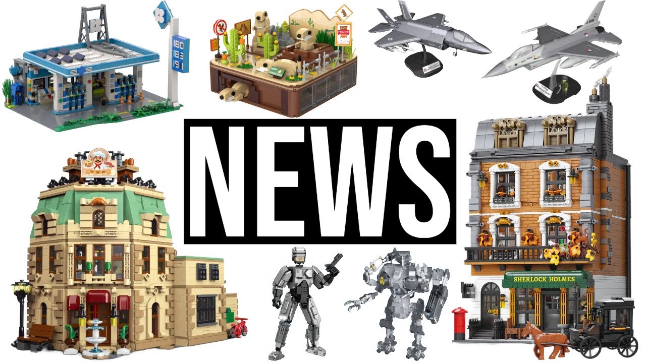 Klemmbaustein News 164: BlueBrixx, Cobi, Lumibricks, CaDA, MOCs der Woche und mehr