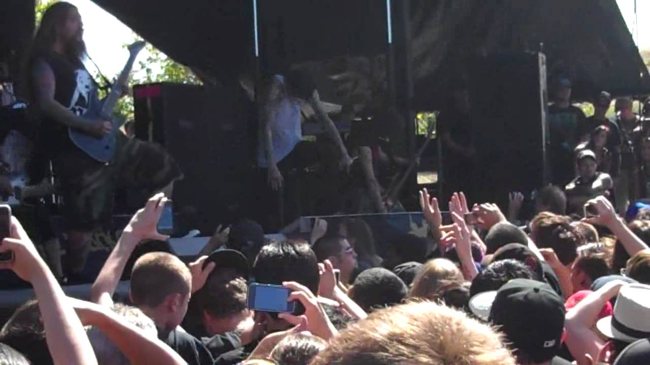 Suicide Silence - Wake Up - Rockstar Mayhem Festival 2011 - Mountain View, CA
