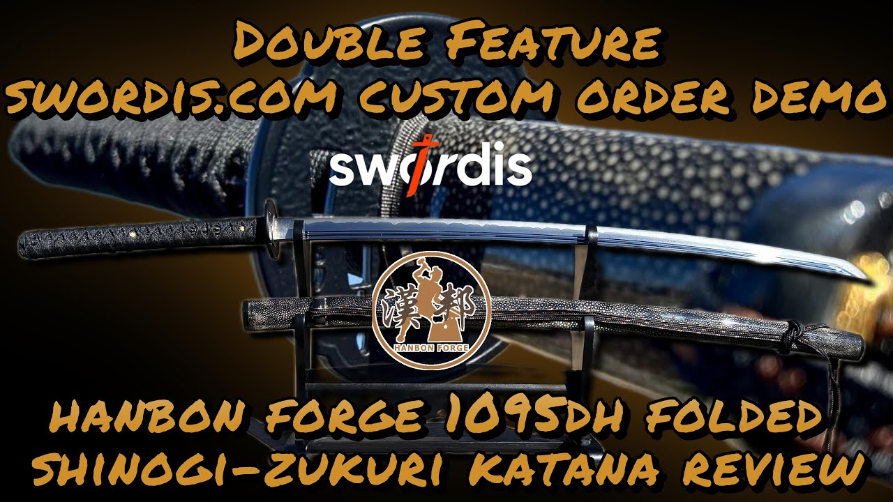 HanBon Forge Custom 1095DH Folded Shinogi Zukuri Katana Review from Swordis.com