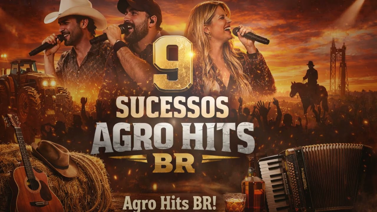 🔥 MIX AGRO HITS BR 🔥 9 SUCESSOS | Sertanejo Universitário Batidão | Sofrência que Estoura |  🚜🎶