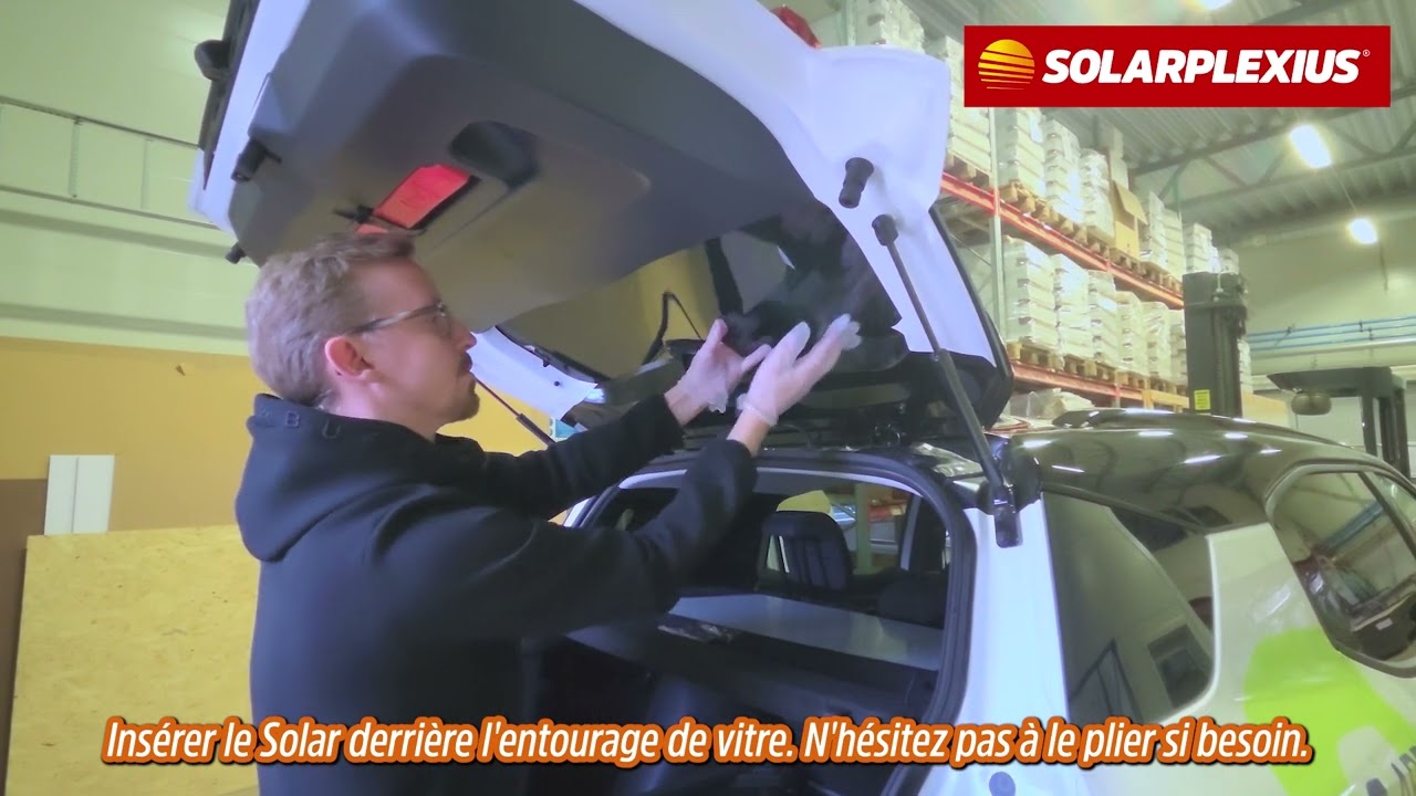 Comment poser des vitres teintées SANS film sur le nouvel Opel Frontera par Solarplexius