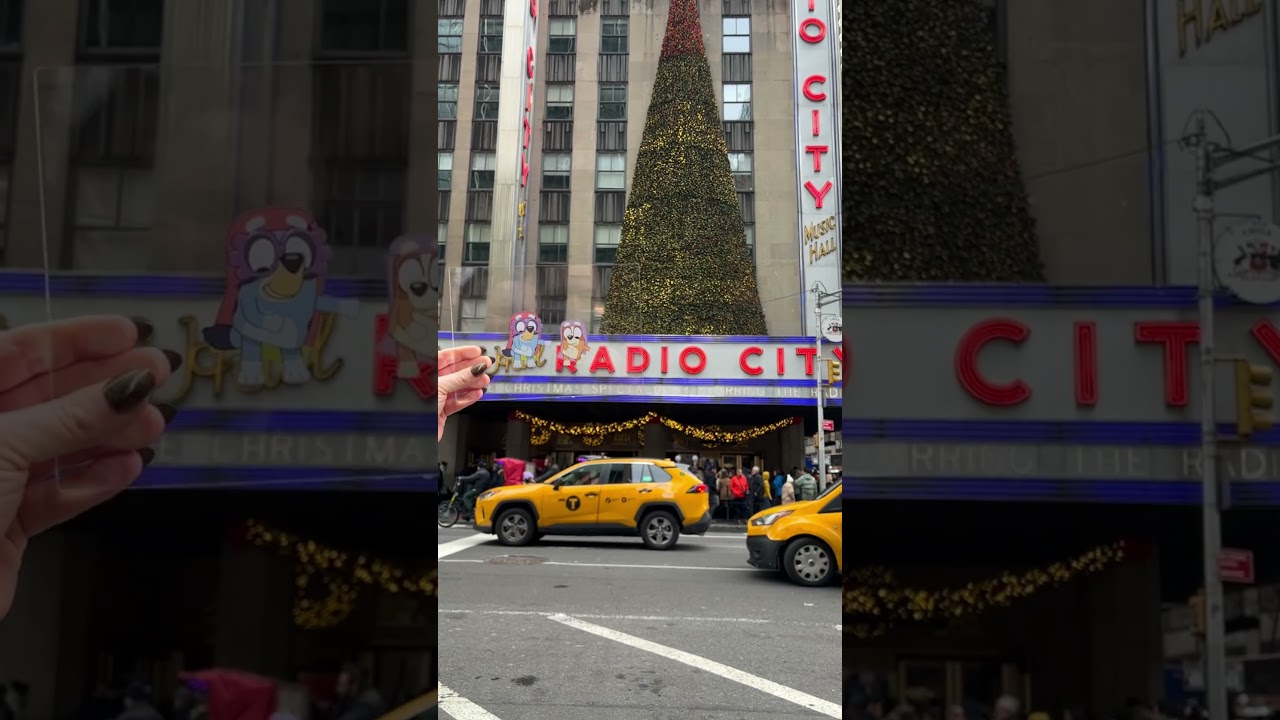 The Grannies Take on New York City 🏙️🗽 | Bluey #ytshorts