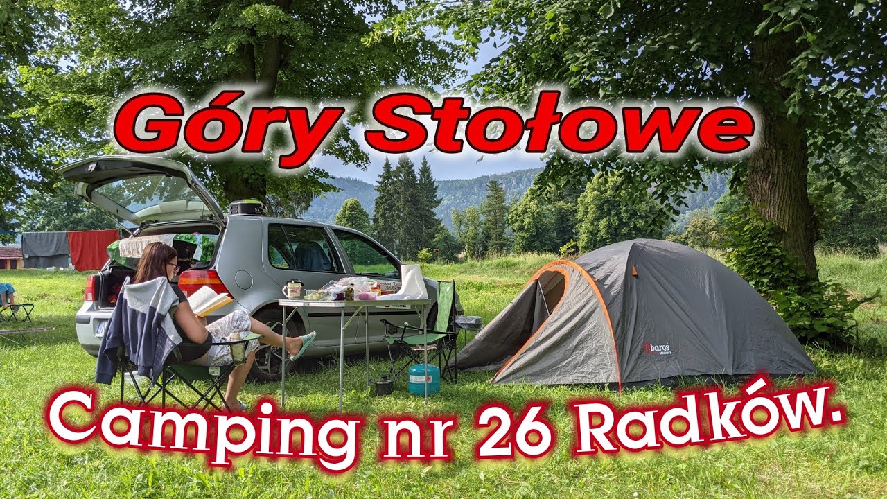 Pole namiotowe camping numer 26 Stołowogórski,  Gmina Radków. Stalewiaki w podróży 👋