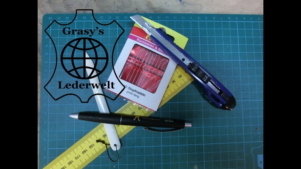 Leder Tipps #2: Lederwerkzeug Grundausstattung