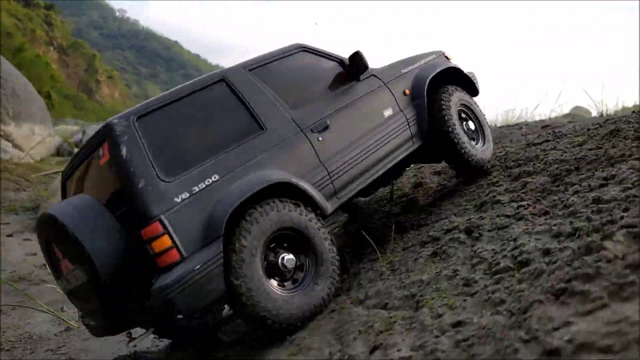 TAMIYA CC01 Mitsubishi Pajero Rock Crawling In Taiwan#16