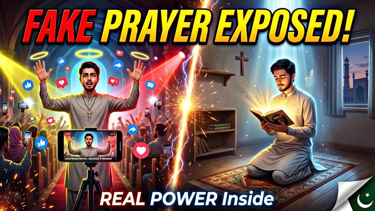PRAYER OR SHOW???? #HypocrisyExposed #ChristianUrdu 