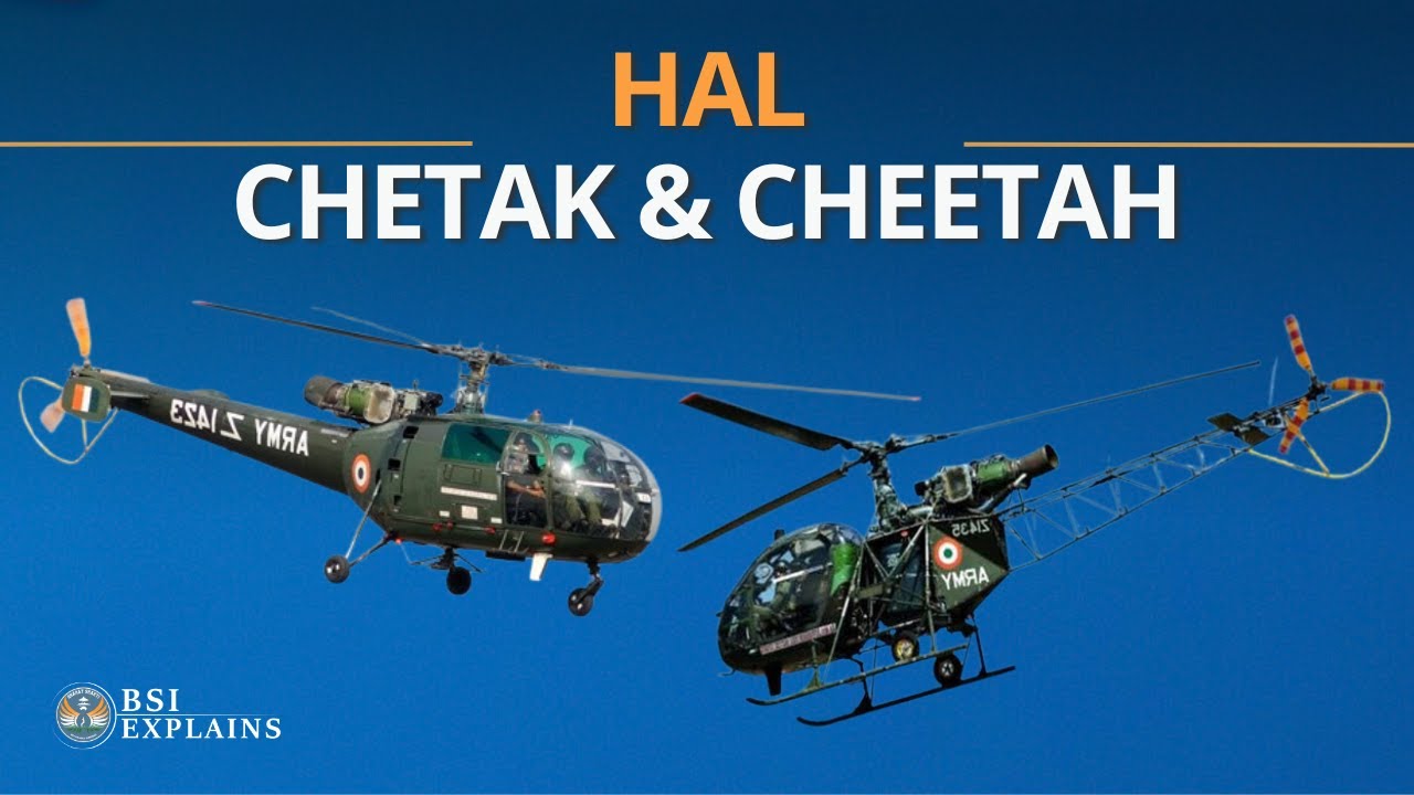 BSI Explains: जानते हैं Light Utility Helicopters Chetak और Cheetah के बारे में | #army #navy #iaf
