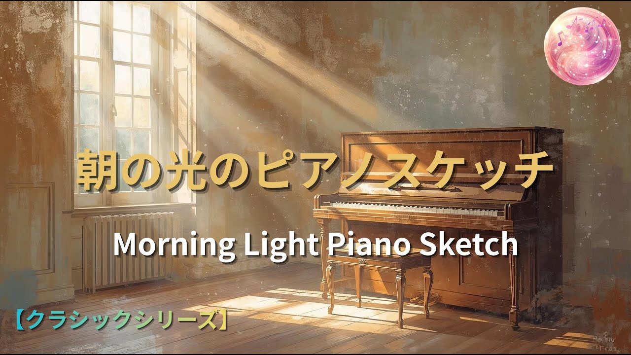 【クラシック】朝の光のピアノスケッチ ー Morning Light Piano Sketch