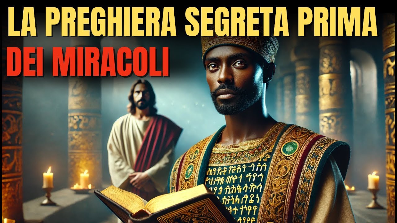 La Bibbia Etiope È L’Unica Che Rivela La Preghiera Che Gesù Usava Prima Dei Miracoli