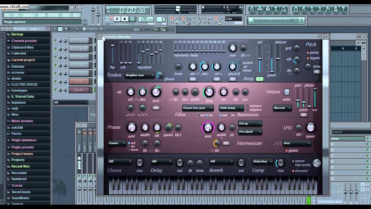 FL Studio - SUPER ELECTRO BASS (ValentinMix)
